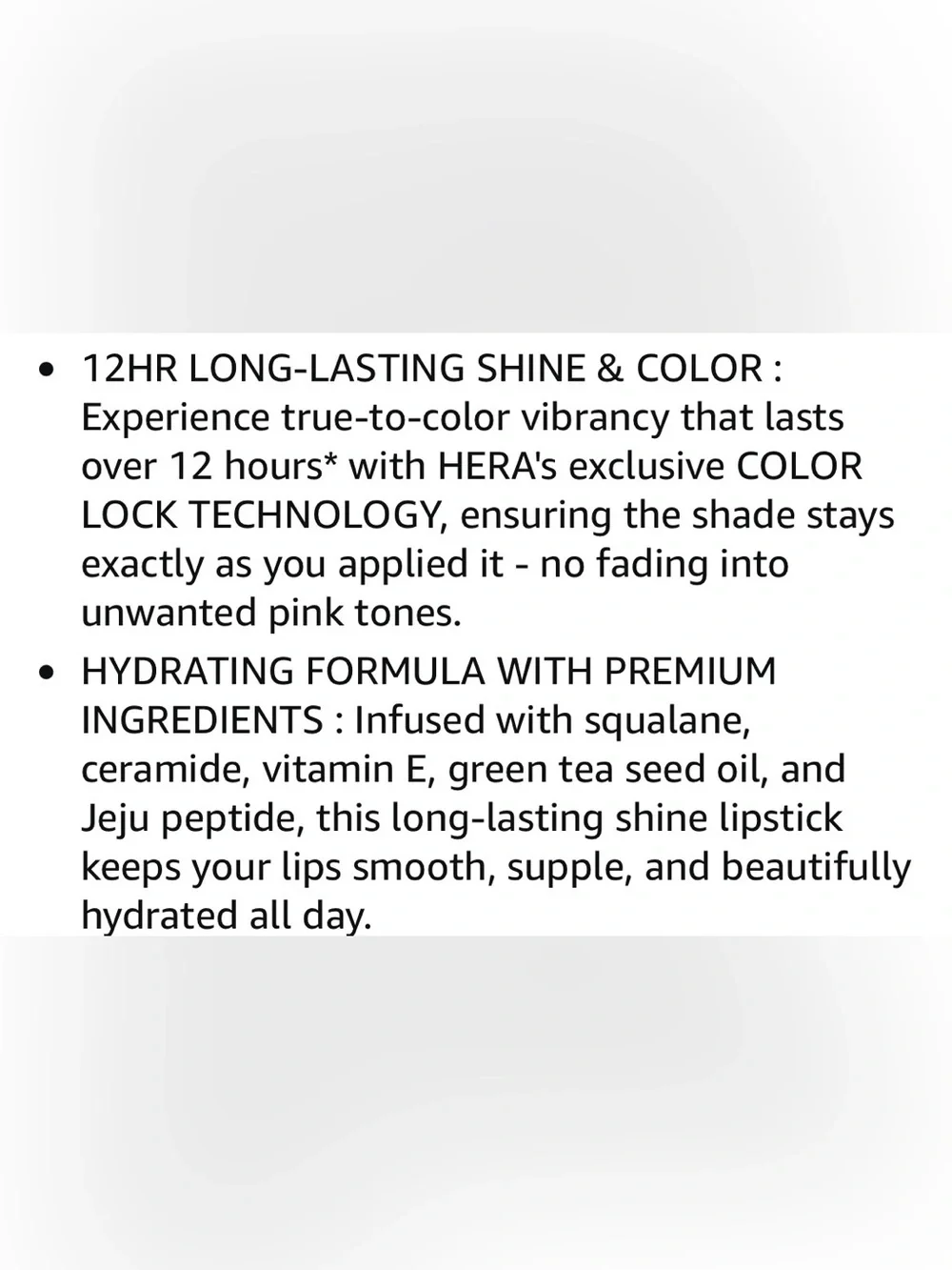 NWT HERA Sensual Tinted Shine Stick in Angels Kiss  - Warm Rose Brown